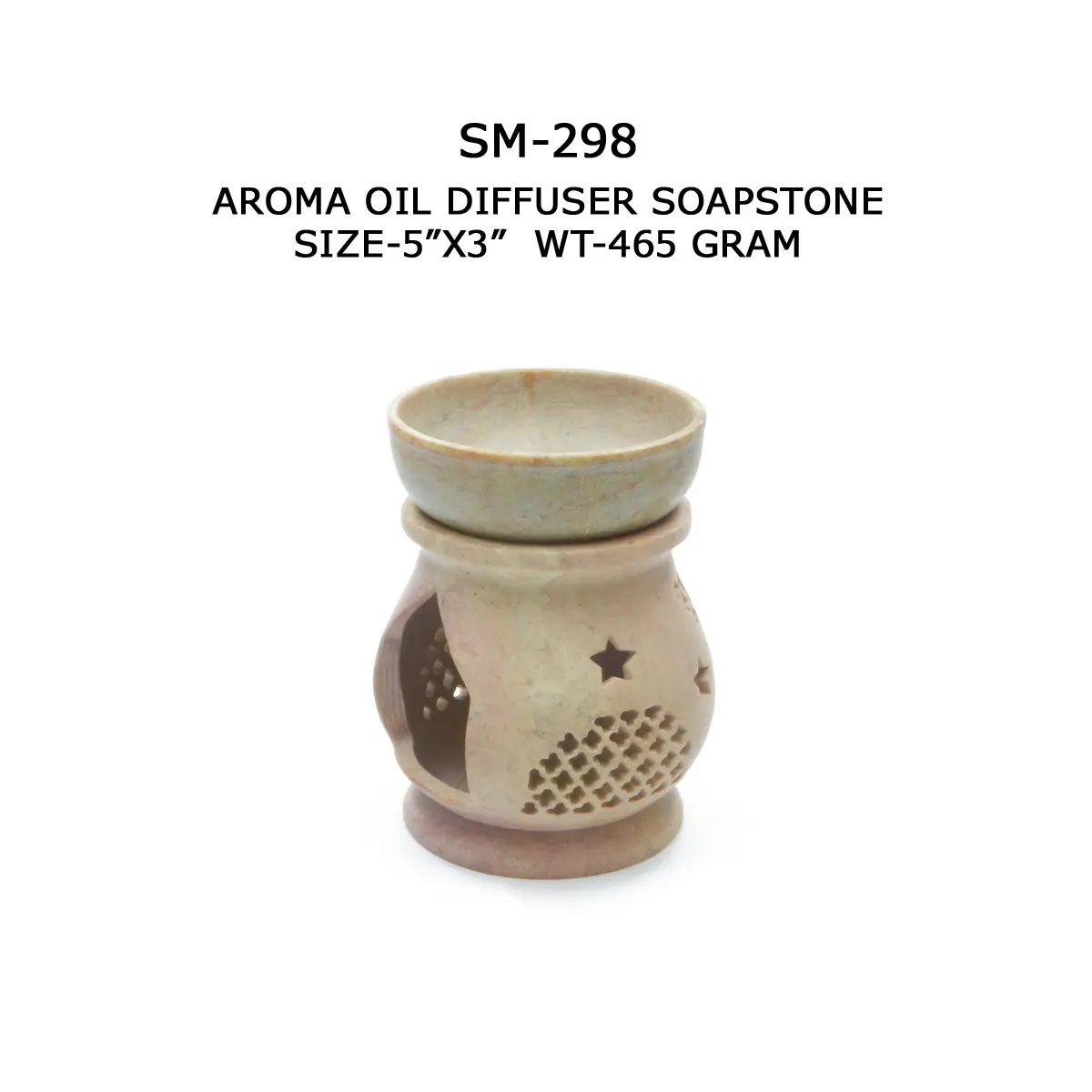 AROMA OIL DIFFUSER SOAPSTONE